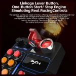 PXN CB1 Racing Button Box PC USB Simulation Racing Instrument Center Control Button Box Multi-function 30 Programmable Buttons for PC, Adjustable RGB Lighting, For Truck ETS2 Hub Sim racing - Image 6