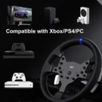 PXN V99 PC Racing Wheel, Real Force Feedback Steering Wheel with Pedals and Shifter, Detachable 270/900 Degree Race Steering Wheel Simulator for PC, Xbox One, Xbox Series X/S, PS4 - Image 7