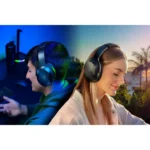 Razer Barracuda Pro Wireless Gaming Headset (PC, PlayStation, Switch 2, iPhone, Smartphones): Hybrid ANC, 2.4GHz Wireless + Bluetooth, THX AAA, 50mm Drivers, Integrated Mic, 40 Hr Battery - Black - Image 5