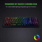 Razer BlackWidow V3 Tenkeyless TKL Mechanical Gaming Keyboard - Yellow Switches - Image 4
