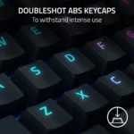 Razer BlackWidow V4 Pro Wired Mechanical Gaming Keyboard - Green Switches Tactile & Clicky, Doubleshot ABS Keycaps, Command Dial, Chroma RGB, Magnetic Wrist Rest, Snap Tap - Image 4