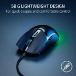 Razer Cobra Gaming Mouse: 58g, Gen-3 Optical Switches, Chroma RGB Lighting, 8500 DPI Sensor, PTFE Feet, Speedflex Cable - Black - Image 3