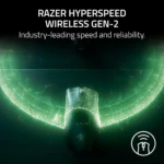 Razer DeathAdder V4 Pro Wireless Gaming Mouse — Ultra-Lightweight 56g, 45K DPI Optical Sensor and Scroll Wheel, 8000Hz HyperPolling, Up to 150 Hr Battery, USB-C Charging, for PC, Laptop — Black - Image 7