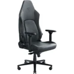 Razer Iskur V2 NewGen Gaming Chair, HyperFlex Lumbar Support System, Gen-2 EPU Leather With CoolTouch Technology, Cold-Cured Foam, 4D Adjustable Armrests - Fabric - Dark Grey