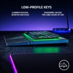 Razer Ornata V3 X - Low Profile Ergonomic Silent RGB Gaming Keyboard - Image 2